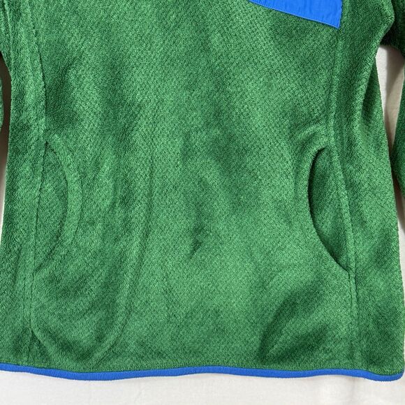 Patagonia Re-Tool Snap-T Kelly Green Outdoor Gorpcore Pullover Fleece Women's M - Picture 11 of 11